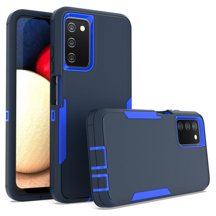 2 in 1 Magnetic PC + TPU Phone Case for Samsung Galaxy A03s in Royal color, showcasing its sleek design and durable materials.